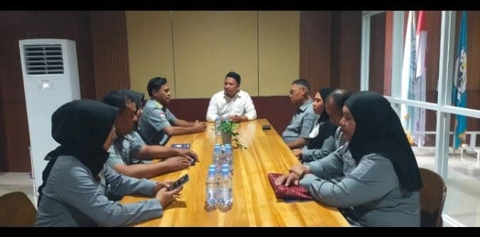 Rektor Universitas Pasifik Morotai Terima Kunjungan Kanwil Kemenkumham Maluku Utara