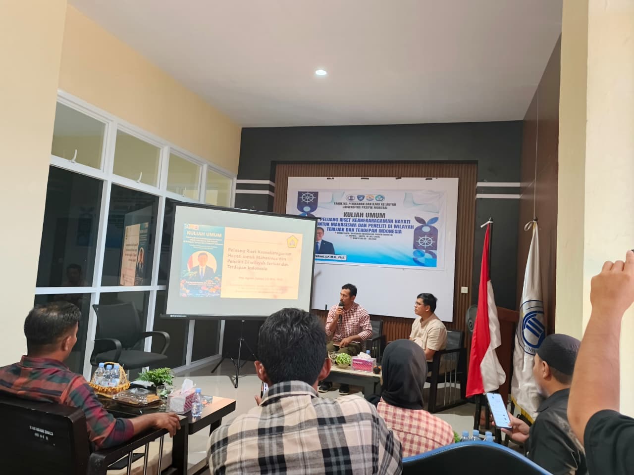 Kuliah umum "Peluang Riset Keanekaragaman hayati untuk mahasiswa dan peneliti di wilayah terluar dan terdepan indonesia"